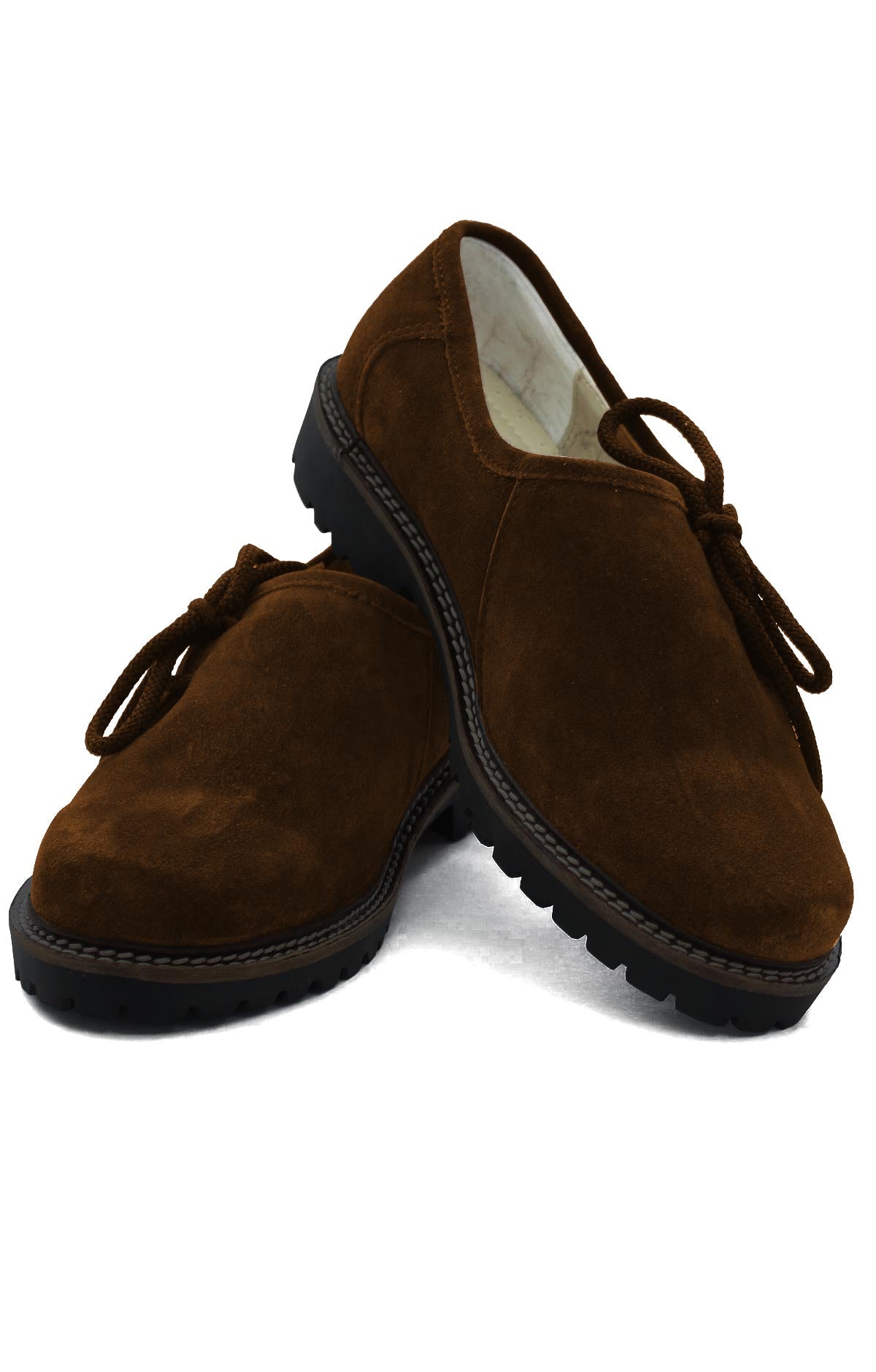 Lederhosen-Schuhe für Herren – Hellbraun