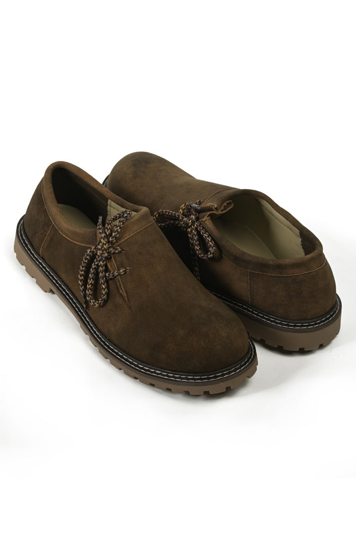 Stylische Trachtenschuhe für Herren – Braun