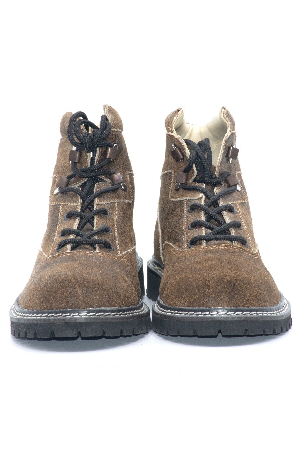 Lederhosen-Schuhe für Herren – Tiefes Mokkabraun