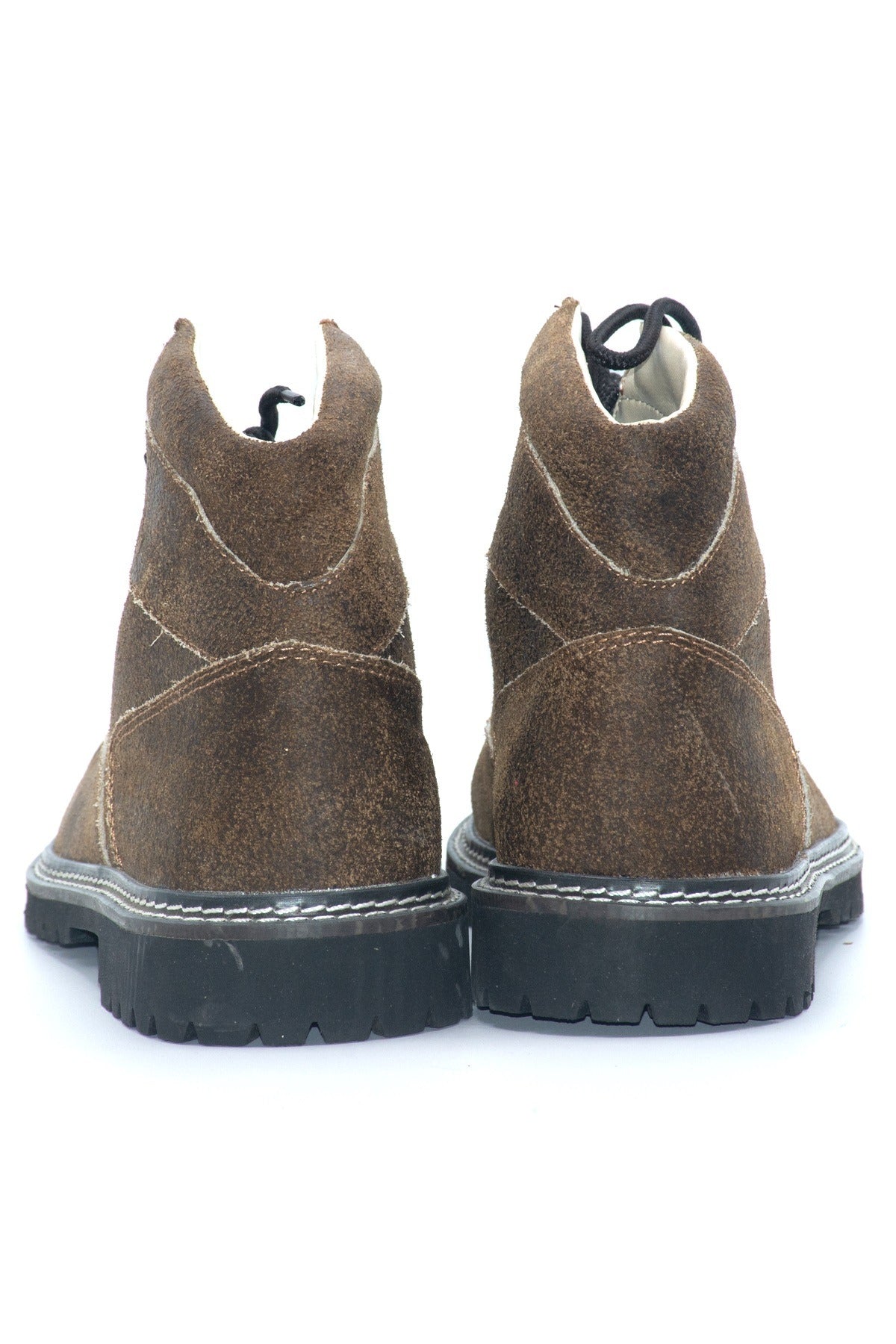 Lederhosen-Schuhe für Herren – Tiefes Mokkabraun